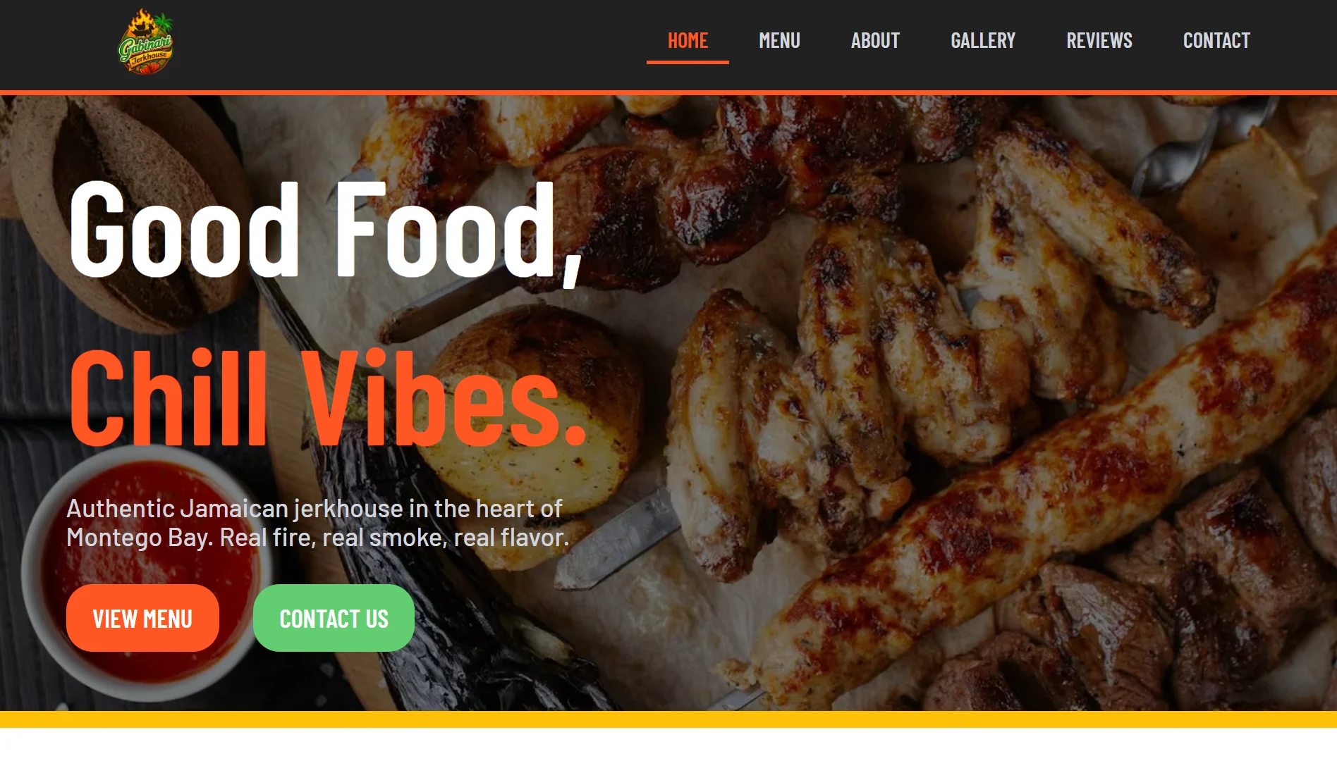 Gabinari Jerkhouse Website