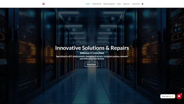 Innovative Solutions & Repair Website Cover